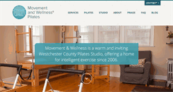 Desktop Screenshot of movementandwellness.com