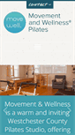 Mobile Screenshot of movementandwellness.com