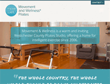Tablet Screenshot of movementandwellness.com